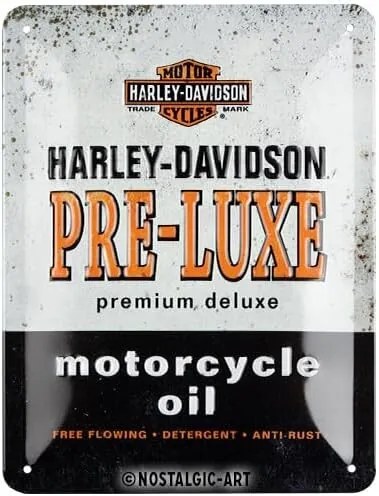 Μεταλλική πινακίδα Harley-Davidson - Pre-Luxe