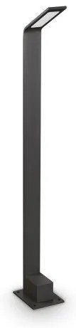 Επιδαπέδιο Φωτιστικό 80cm LED 6,5W IP54 4000K Agos Ideal Lux-326757-Μαύρο 326757