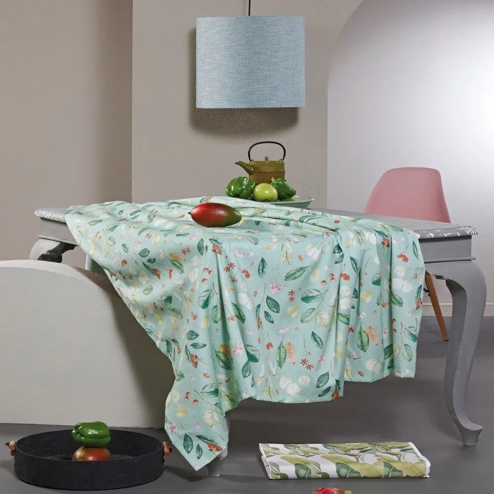 Τραπεζομάντηλο Clarissa Multi Kentia 160X160 Cotton-Polyester