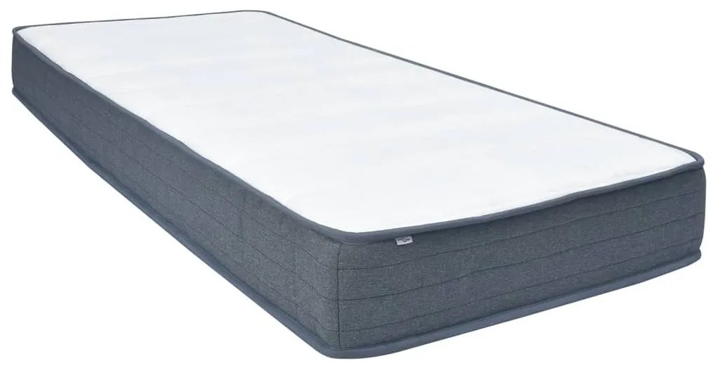 vidaXL Στρώμα Boxspring 160x80x20 εκ. μέτριας απαλότητας Υφασμάτινο