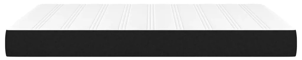 Στρώμα με Pocket Springs Μαύρο 140x200x20 εκ. Υφασμάτινο - Μαύρο