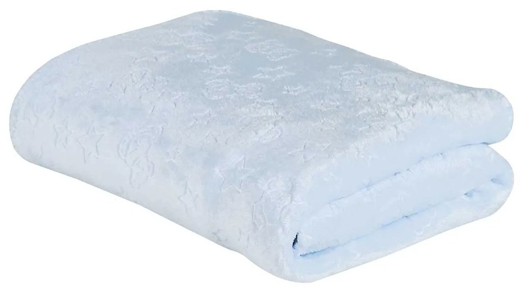 Κουβέρτα Fleece Αγκαλιάς (75x100) Das Home Relax 4905 L.Blue