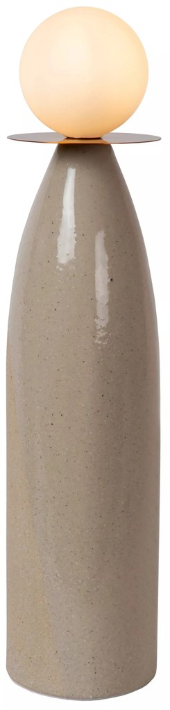 Φωτιστικό Επιτραπέζιο Lucide 13544-54-36 FIGARO Γκρι (Grey)|Λευκό (White)