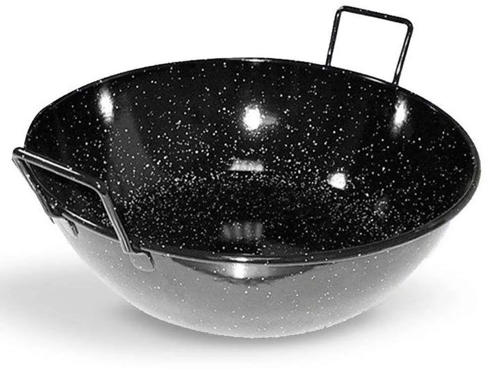 Σαγανάκι Βαθύ C/ASAS ES 02245 24cm Black Dinox 24cm Enamel