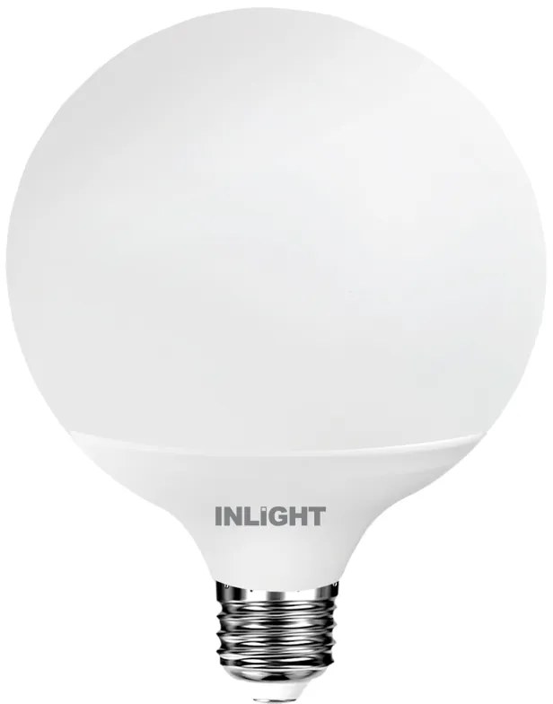 InLight E27 LED G120 18,5watt 4000K Φυσικό Λευκό (7.27.18.14.2)