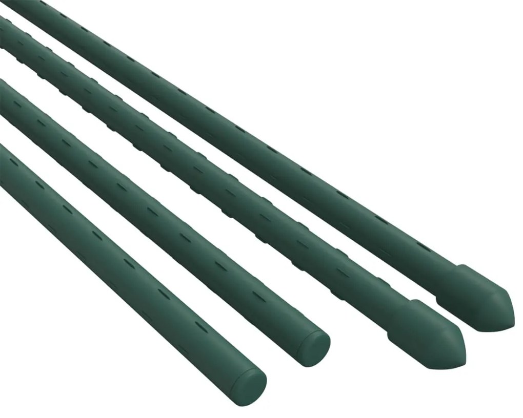 vidaXL Πάσσαλοι Φυτών Κήπου 30 τεμ. Πράσινοι 180εκ. από Ατσάλι