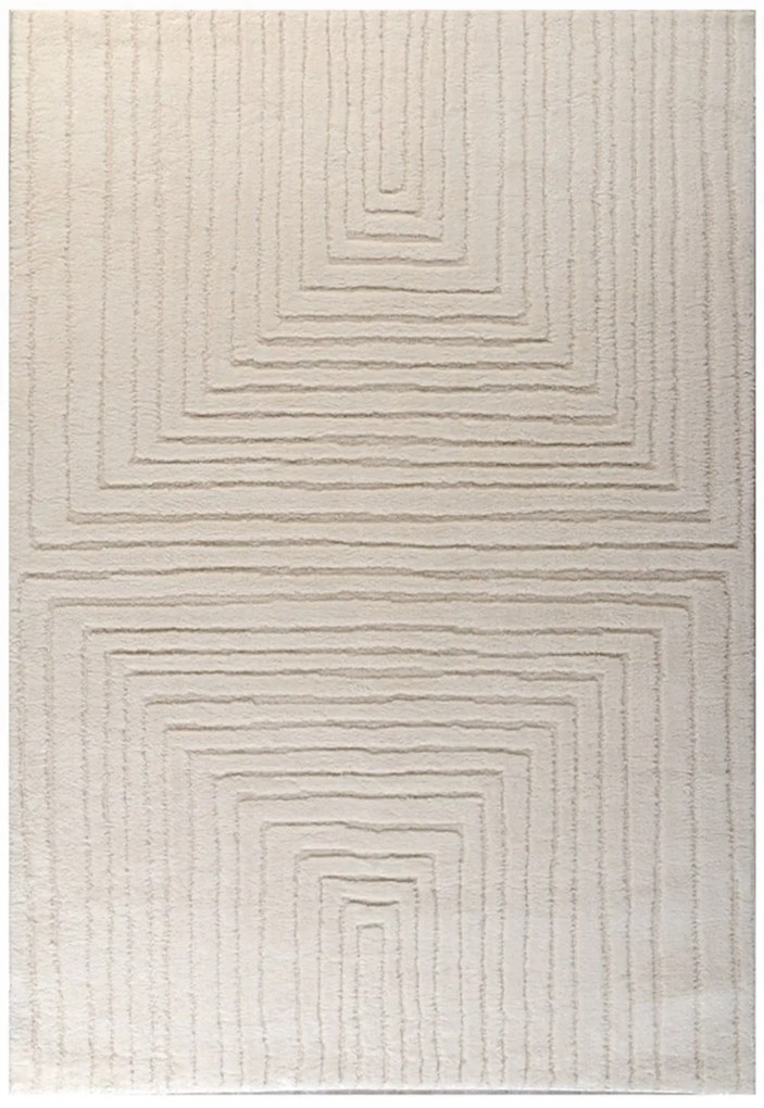 Σετ Χαλιά Κρεβατοκάμαρας 3Τμχ. Alloy 45002-119 Cream Merinos ΣΕΤ (2 67x140 &amp; 67x220) Πολυέστερ