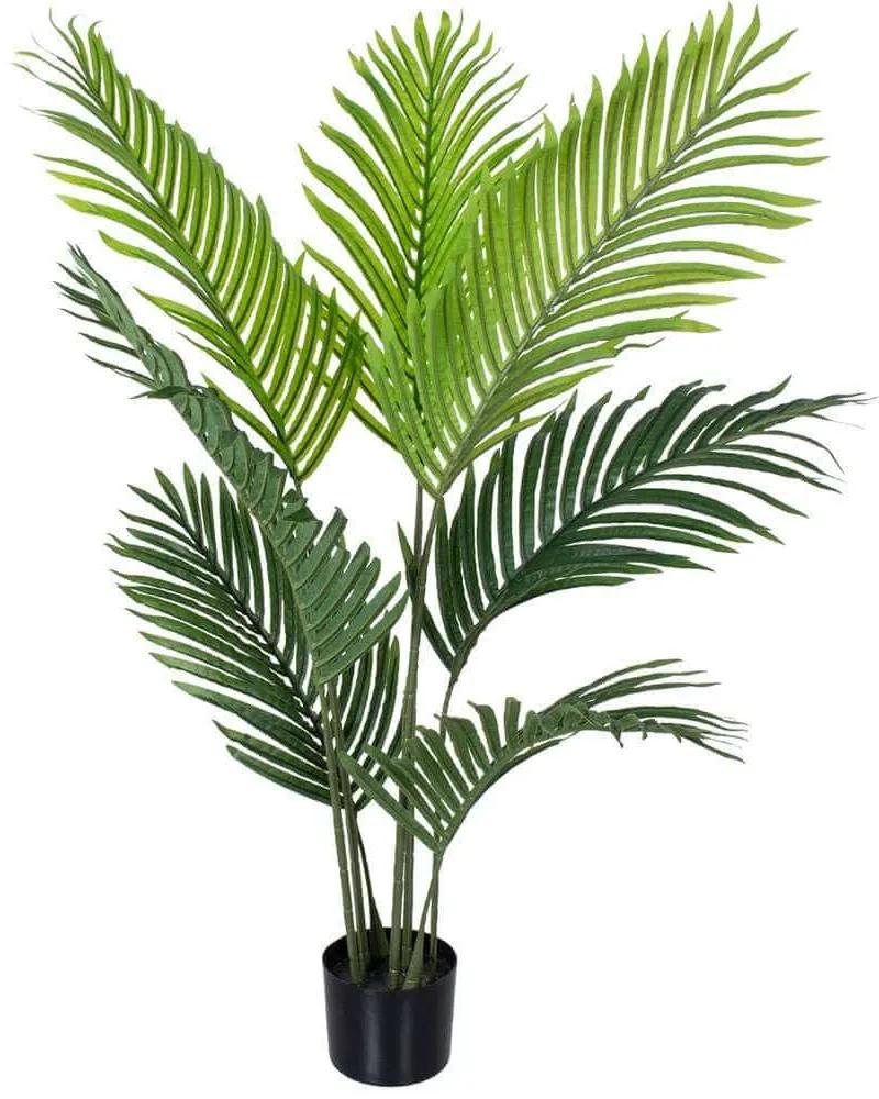 Τεχνητό Φυτό Areca Palm Tree 20008 Φ90x120cm Green Globostar Πολυαιθυλένιο,Ύφασμα