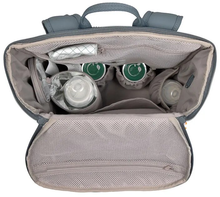 Laessig Τσάντα αλλαγής Slender Up Reflective anthracite