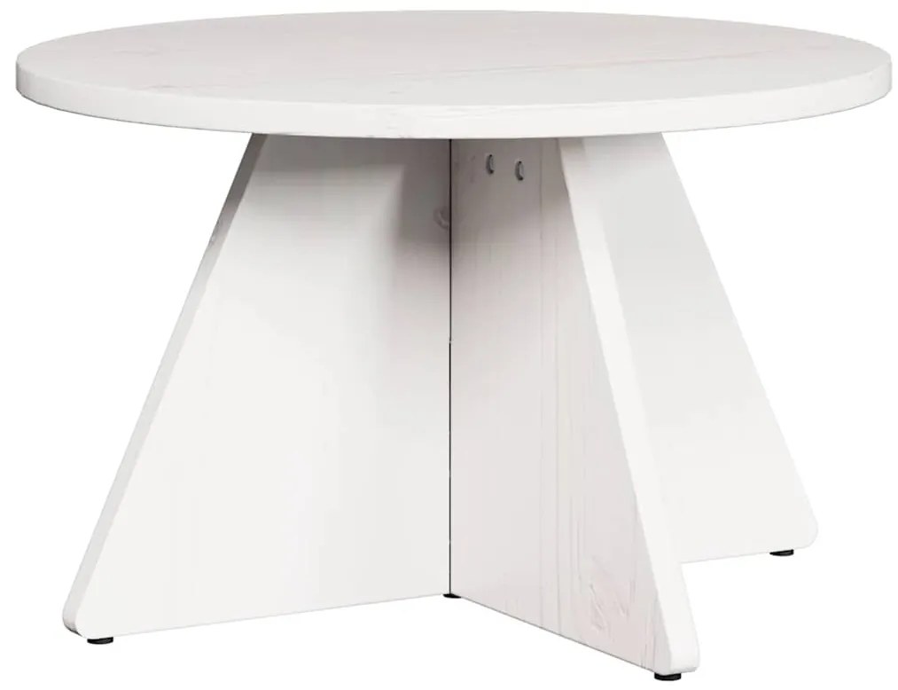 vidaXL Τραπεζάκι σαλονιού 3 pcs Λευκό 49 x 49 x 30 εκ.