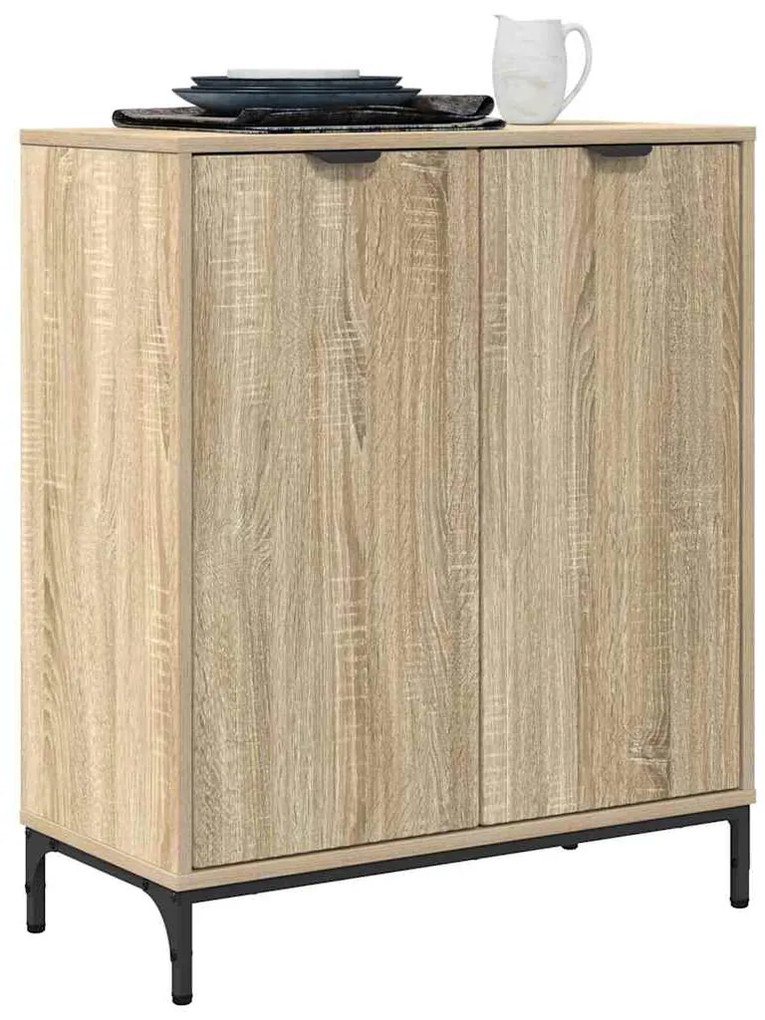 vidaXL Πλαϊνό γραφείο Sonoma Δρυς 69.5 x 33 x 82 εκ.