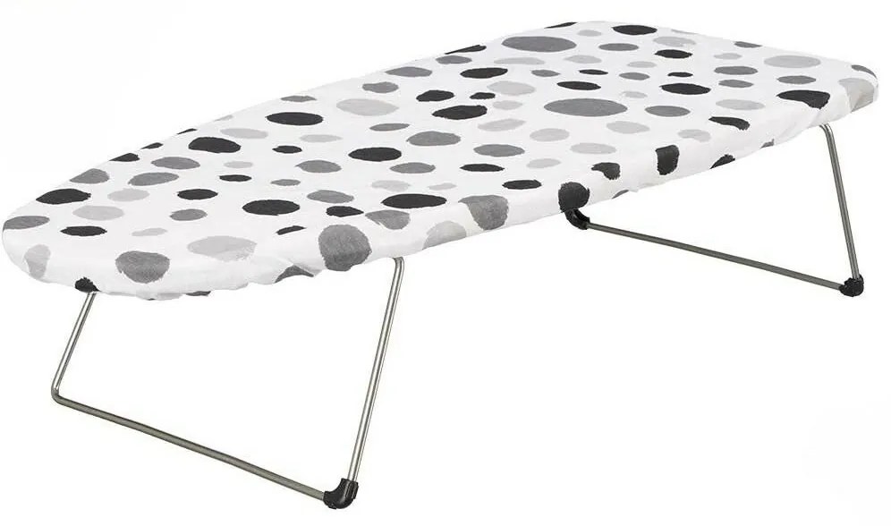 Σιδερώστρα Kipit Λευκό Μαύρο Μέταλλο Ύφασμα Πόντοι Επιφάνεια εργασίας (x6)