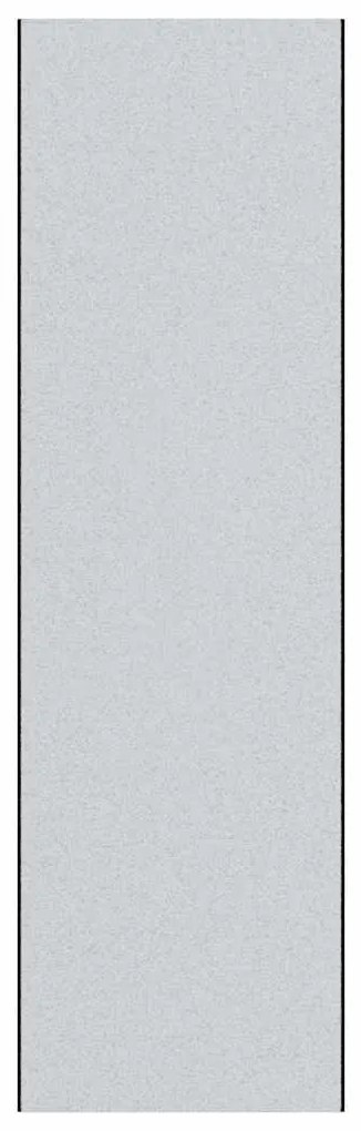 vidaXL Χαλάκι Εξώπορτας Γκρι και Μαύρο 120 x 400 cm