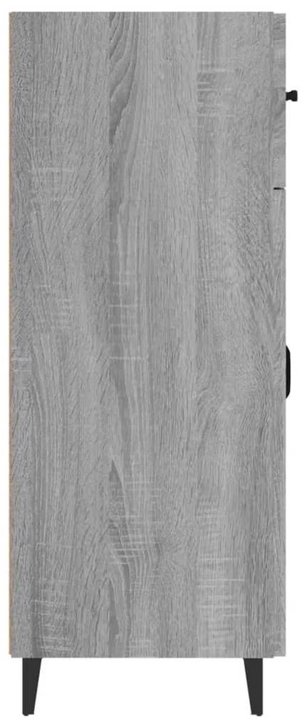 vidaXL Ντουλάπι Γκρι Sonoma 69,5 x 34 x 90 εκ. από Επεξεργασμένο Ξύλο