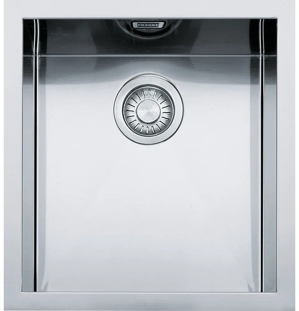 Franke Planar PPX 110-38 Inox Υποκαθήμενος Ανοξείδωτος Νεροχύτης 60cm