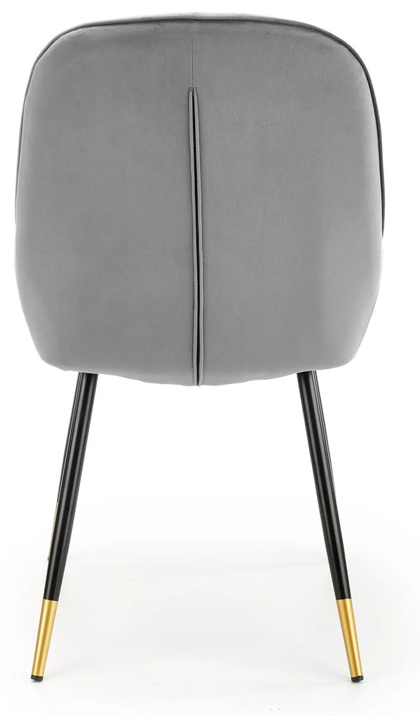 K437 chair color: grey DIOMMI V-CH-K/437-KR-POPIELATY