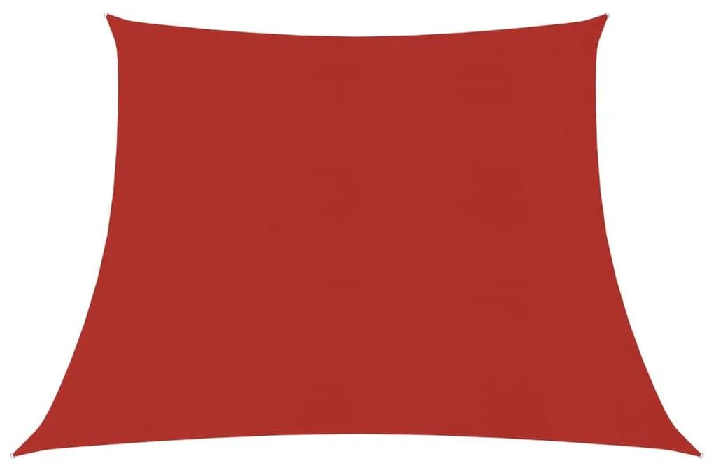 Πανί Σκίασης Κόκκινο 4/5 x 3 μ. από HDPE 160 γρ./μ² - Κόκκινο