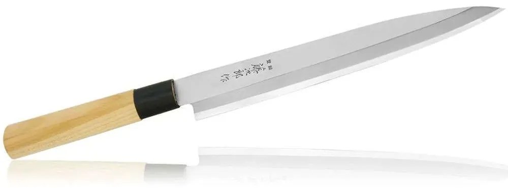 Μαχαίρι Φιλεταρίσματος Japanese MV F-1057 24cm Natural-Chrome Tojiro Steel,Wood