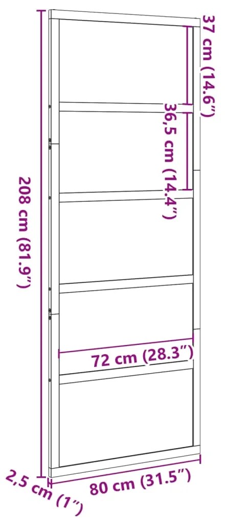 ΠΟΡΤΑ ΑΧΥΡΩΝΑ ΛΕΥΚΗ 80X208 ΕΚ. ΑΠΟ ΜΑΣΙΦ ΞΥΛΟ ΠΕΥΚΟΥ 850636