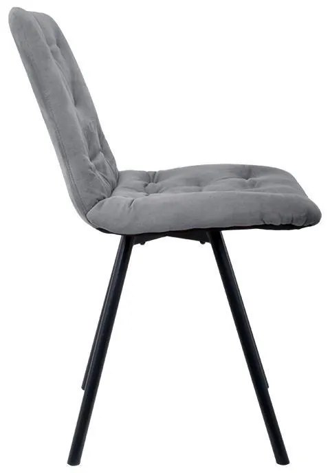 Καρέκλα Τραπεζαρίας 9606 Fylliana Γκρί 59x46x85εκ. 2αδα 59x46x85 εκ.
