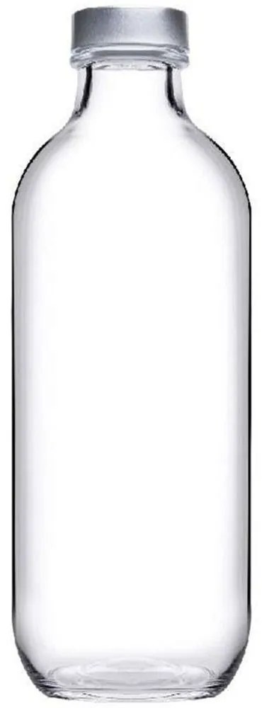 Μπουκάλι Iconic SP80401K6 6x17,8cm 360ml Clear-Silver Espiel Glass