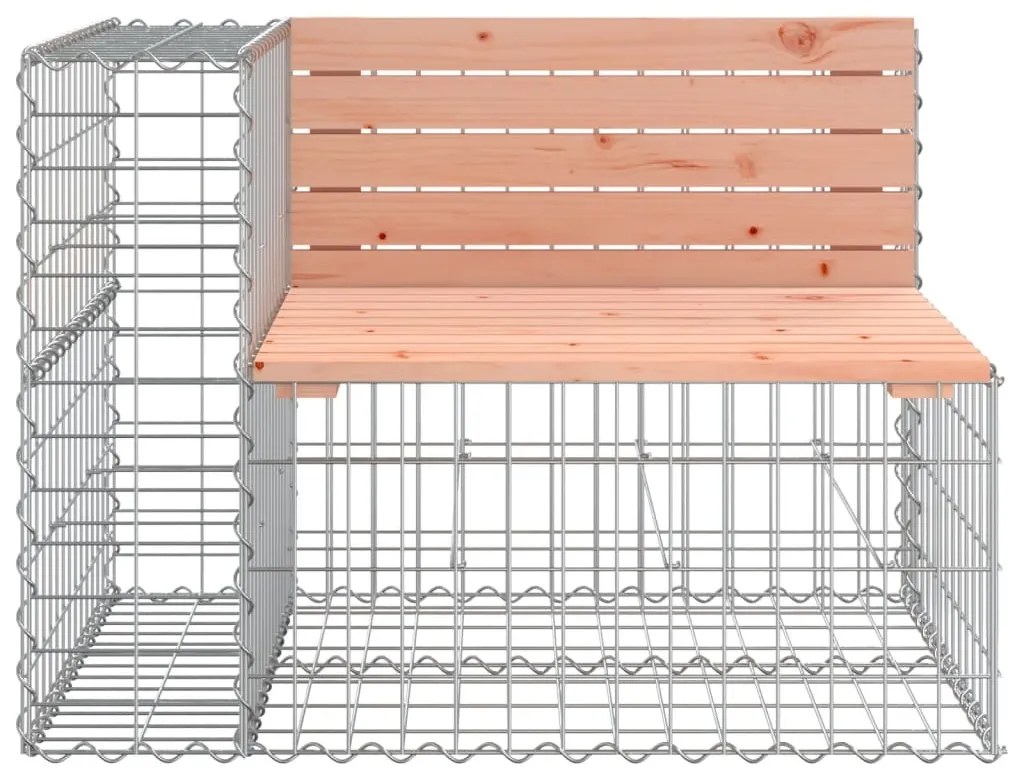 vidaXL Παγκάκι Συρματοκιβώτιο 287x71x65,5 εκ. Μασίφ Ξύλο Ψευδοτσούγκας