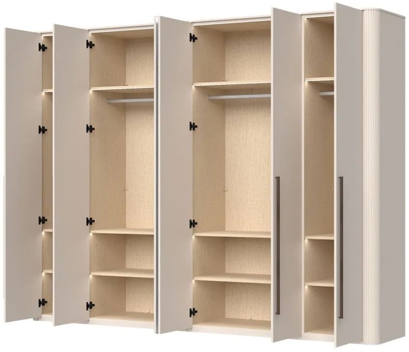 Ντουλάπα Dutchess εξάφυλλη mirror