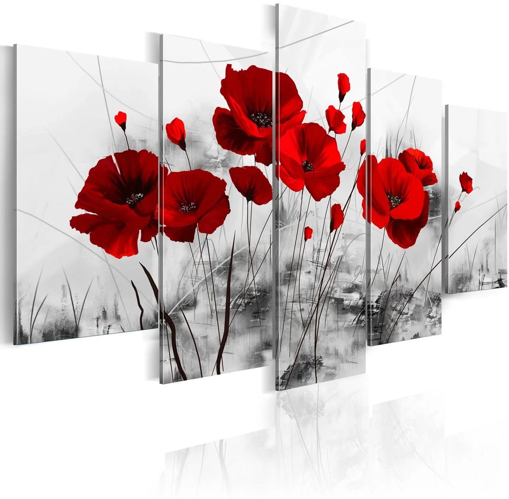 Πίνακας - Poppies - Red Miracle 100x50