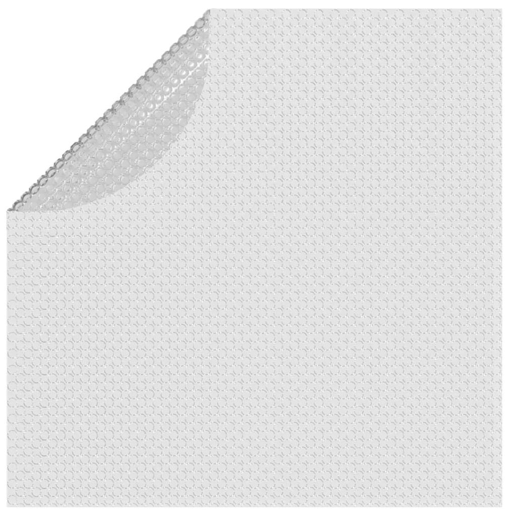 Κάλυμμα Πισίνας Ηλιακό Γκρι 549 εκ. από Πολυαιθυλένιο - Γκρι