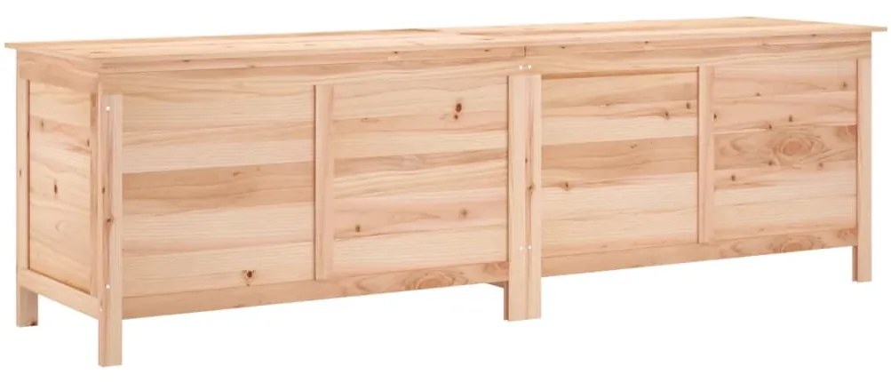 vidaXL Μπαούλο Αποθήκευσης Κήπου 198,5x50x56,5εκ από Μασίφ Ξύλο Ελάτης