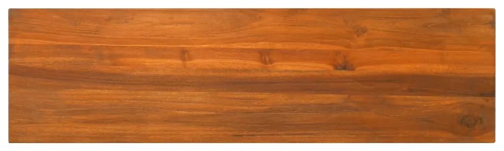 vidaXL Έπιπλο Τηλεόρασης 110 x 30 x 40 εκ. από Μασίφ Ξύλο Teak