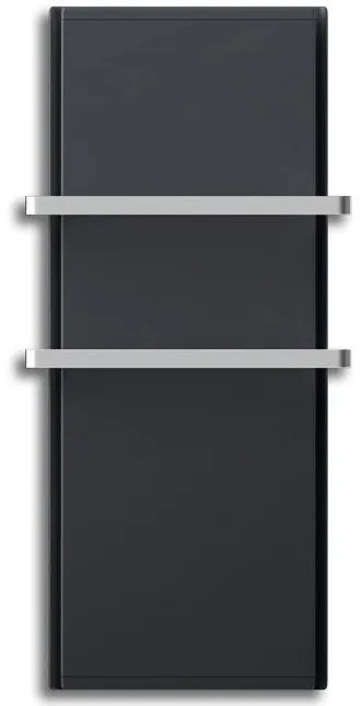 Radialight Icon 2B 750 Watt Ανθρακί - Ψηφιακή Πετσετοκρεμάστρα Μπάνιου