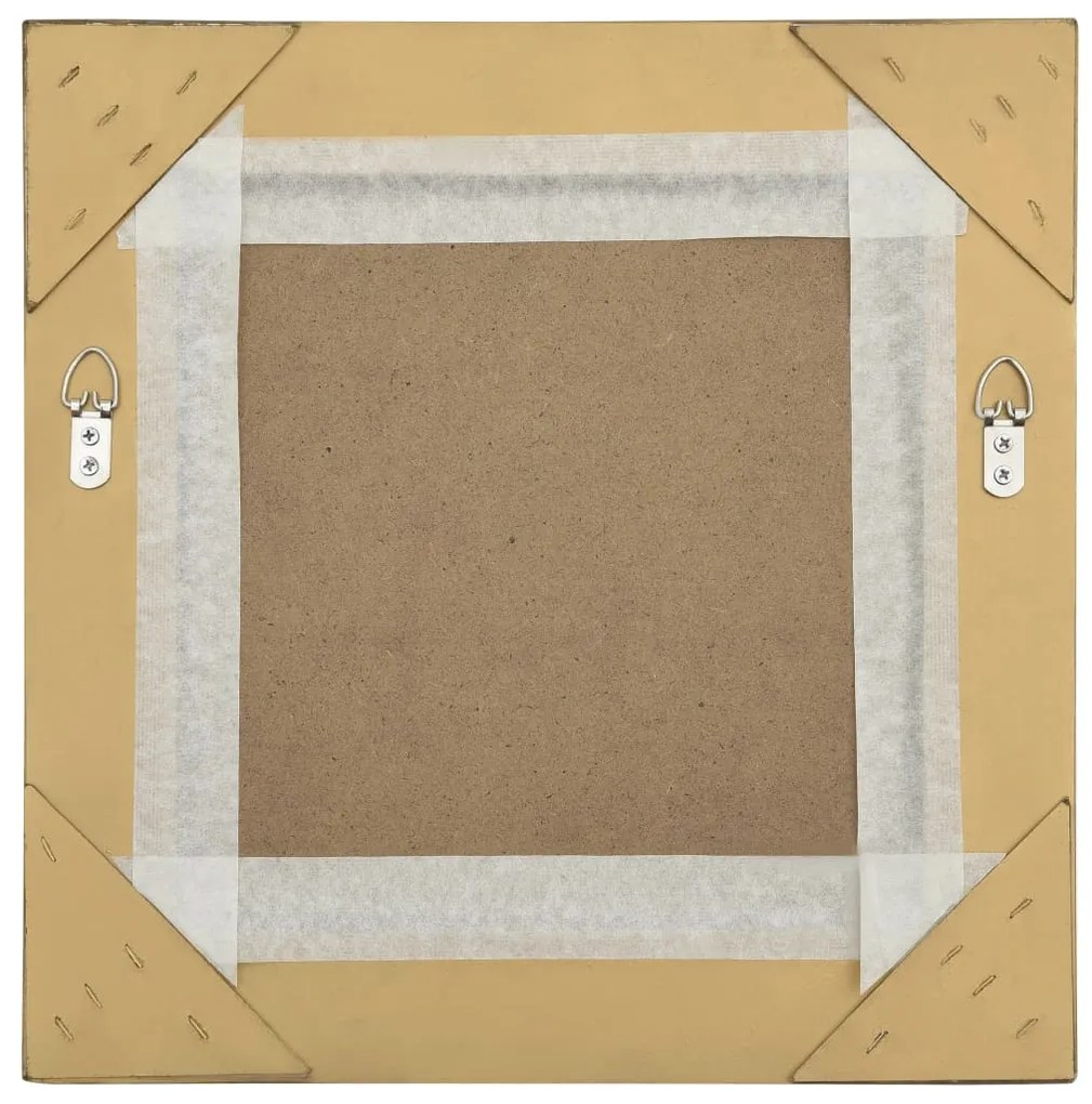 vidaXL Καθρέφτης Τοίχου με Μπαρόκ Στιλ Χρυσός 40 x 40 εκ.