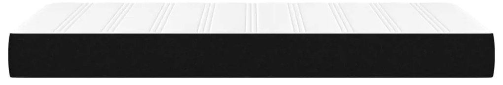 vidaXL Στρώμα με Pocket Springs Μαύρο 80 x 200 x 20 εκ. Υφασμάτινο
