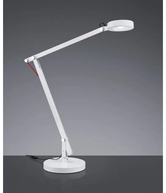 Επιτραπέζιο Φωτιστικό Γραφείου LED 5W 90cm Amsterdam 527920101 Trio Lighting 527920101 Λευκό