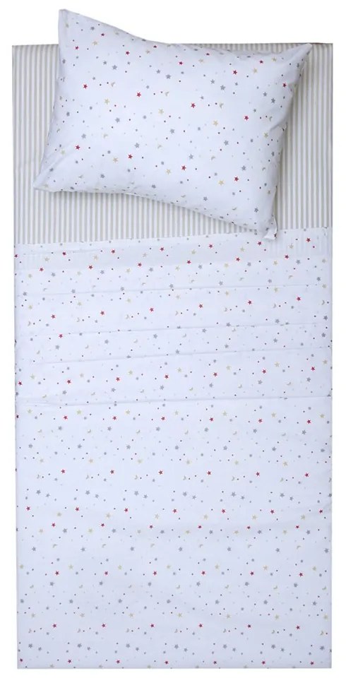 Πάπλωμα Βρεφικό Ρέα White Viopros 120x160cm 100% Βαμβάκι
