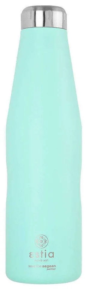 Ισοθερμικό Μπουκάλι Travel Flask 01-16593 Save Aegean 750Ml Ανοξείδωτο Pastel Green Estia