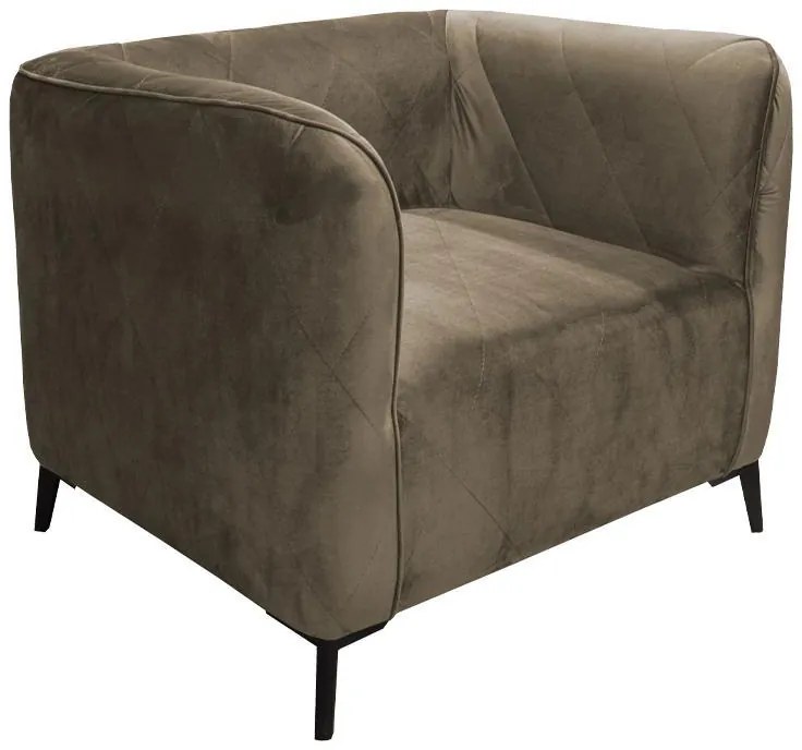Πολυθρόνα Cube Fylliana Taupe 80x72x70 εκ. 80x72x70 εκ.