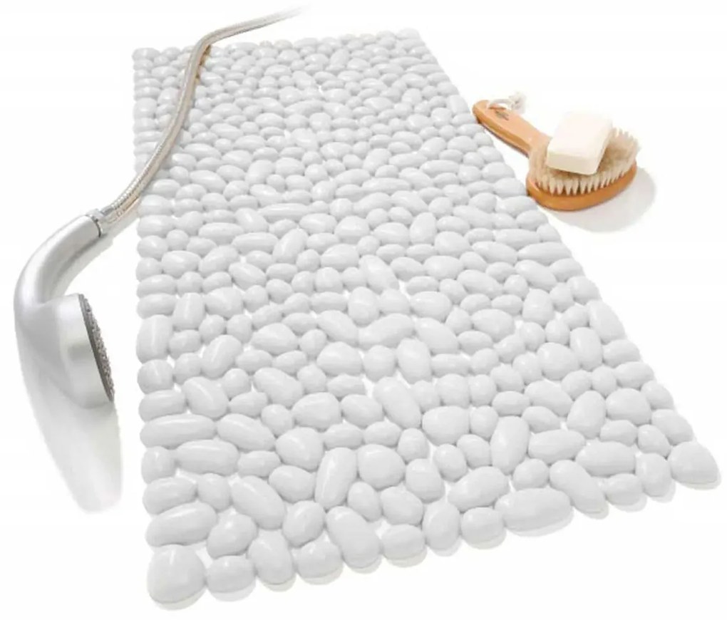 Αντιολισθητικό Πατάκι Μπανιέρας Octopus 3D Stones 06030.001 Λευκό