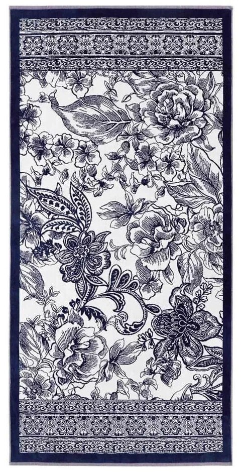 Πετσέτα Θαλάσσης Capodimonte Blue Bassetti Θαλάσσης 90x180cm 100% Βαμβάκι