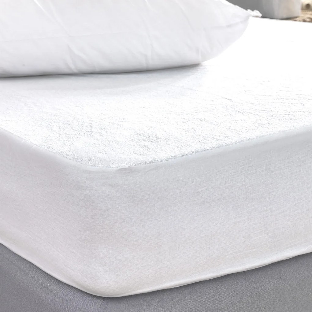 Κάλυμμα Στρώματος King Size (180x200+35) Αδιάβροχο Palamaiki Terry Waterproof