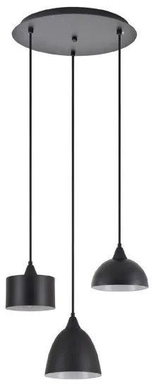 Κρεμαστό Φωτιστικό Οροφής Μαύρο ADEPT FLEX 77-8955 Homelighting-77-8955-Μαύρο 77-8955