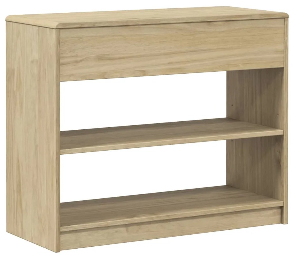 vidaXL Τραπέζι Κονσόλα SAUDA Δρυς 89,5x36,5x73 εκ. Μασίφ Ξύλο Πεύκου