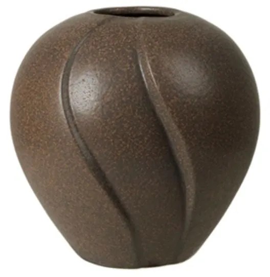 Βάζο Leda Κεραμικό Αντικέ Καφέ H15 Ø15cm Broste Copenhagen