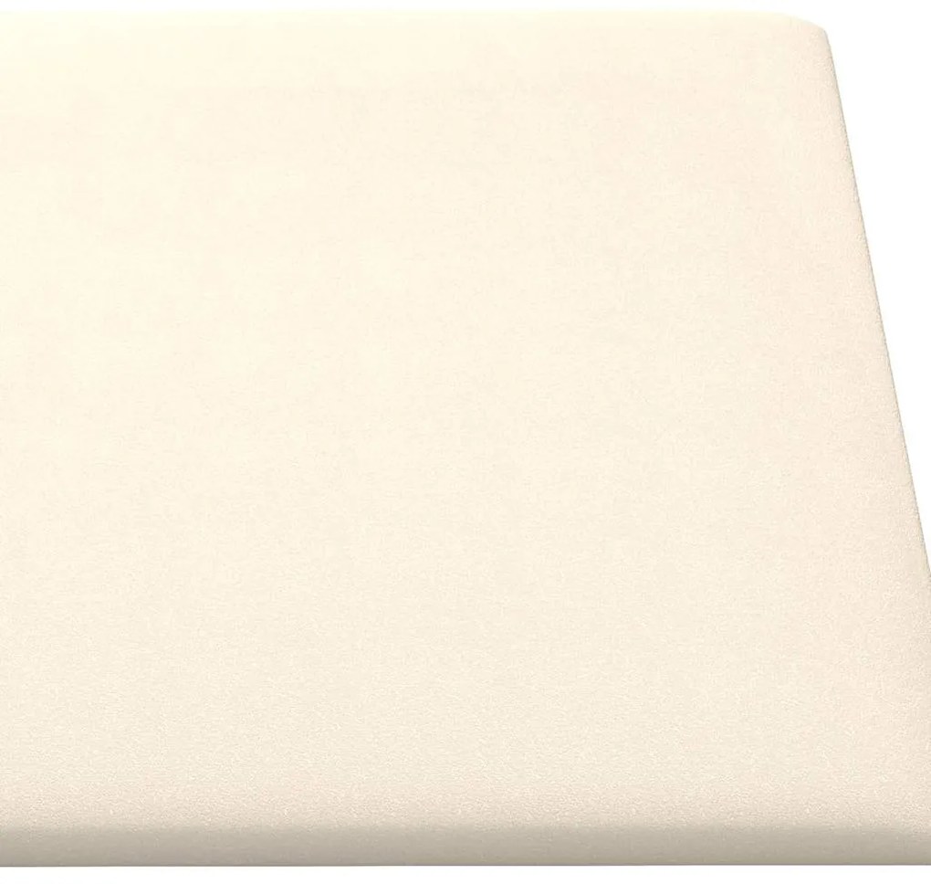 vidaXL Πάνελ Τοίχου 12 τεμ. Λευκό 30 x 30 εκ. 1,08 μ² Βελούδινα