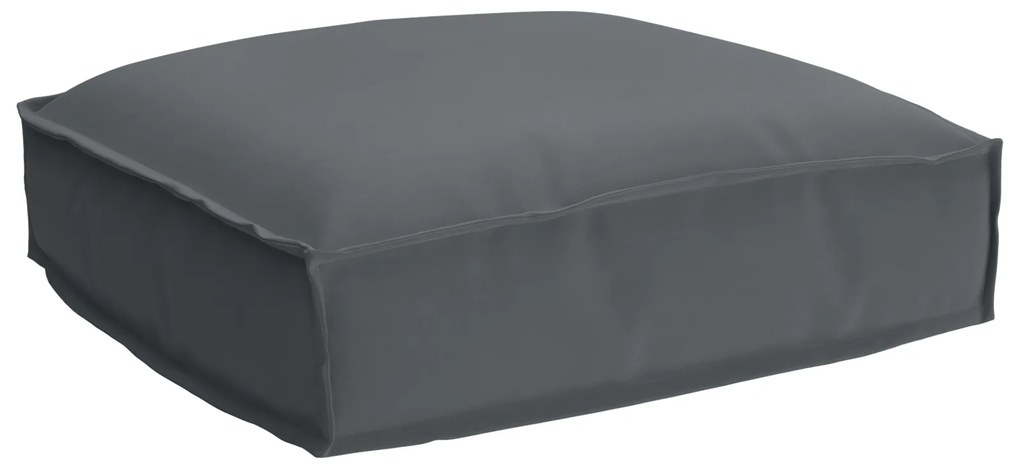 vidaXL Μαξιλάρι παλέτας για κάθισμα Ανθρακί 50 x 50 x 12 cm
