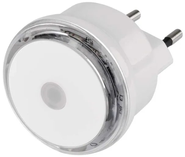 Φωτάκι Νυκτός 3xLED 0,5W Λευκό-Ασημί Αισθητήρας Ημέρας-Νύκτας P3306 Emos-P3306-Λευκό-Ασημί P3306