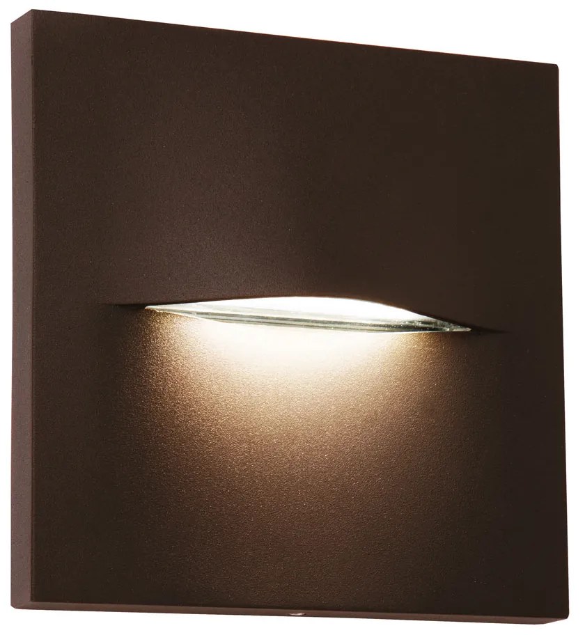 Απλίκα LED Εξωτερικού Χώρου Viokef Vita Brown 4298401