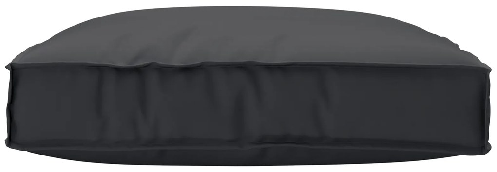 vidaXL Μαξιλάρι Παλέτας για Καθιστικό Μαύρο 80x80x12 εκ. Ύφασμα Oxford