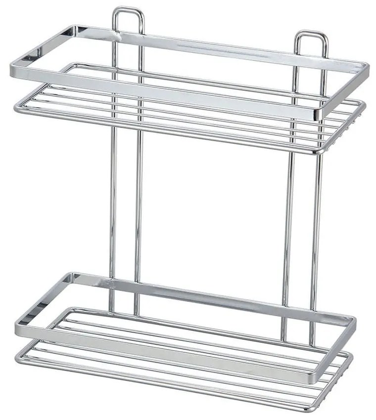 Εταζέρα 2 Θέσεων Elegant 02-8680 25x12x27.5cm Inox Estia Stainless Steel